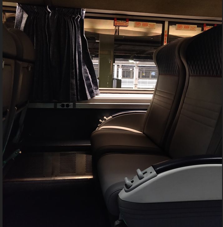 California Zephyr Coach Seats
